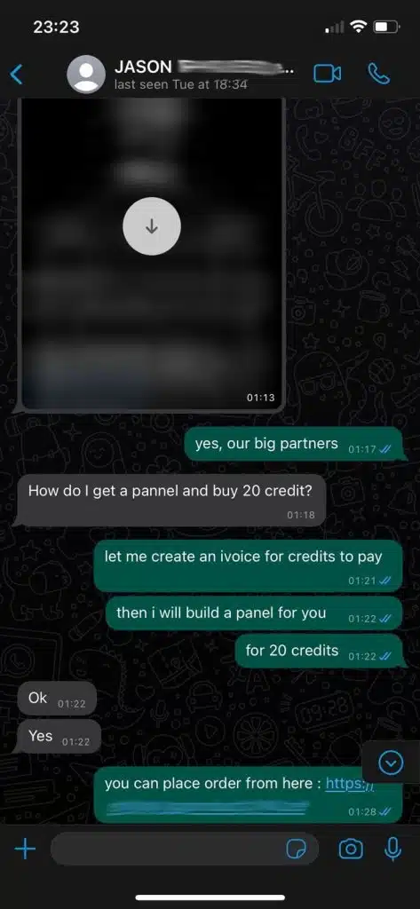 UK Client — Revolut payment